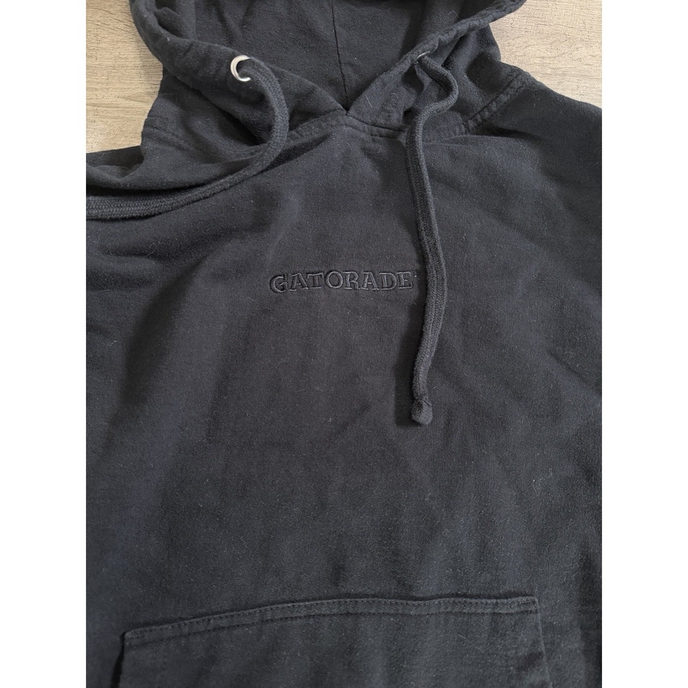 Nike Gatorade Hoodie Sweatshirt Mens Medium Black Dri-Fit Pullover Training Logo - Picture 5 of 7